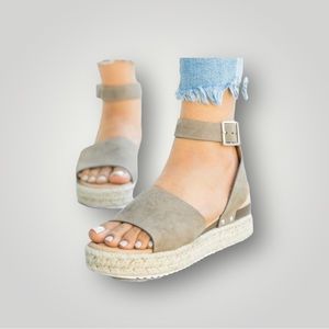 Total Standout Platform Espadrille Sandals